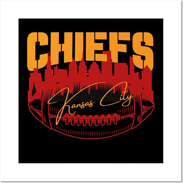 kansas city chiefs Wall Art by soft and timeless